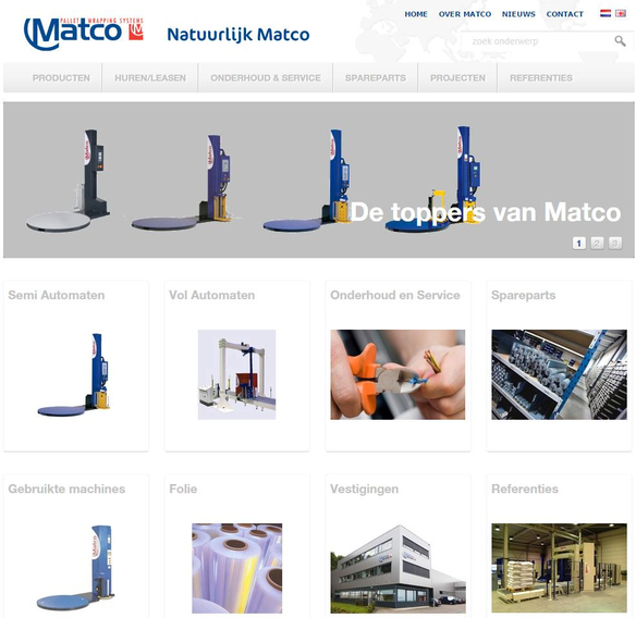 Matco B.V. Palletwikkelaars